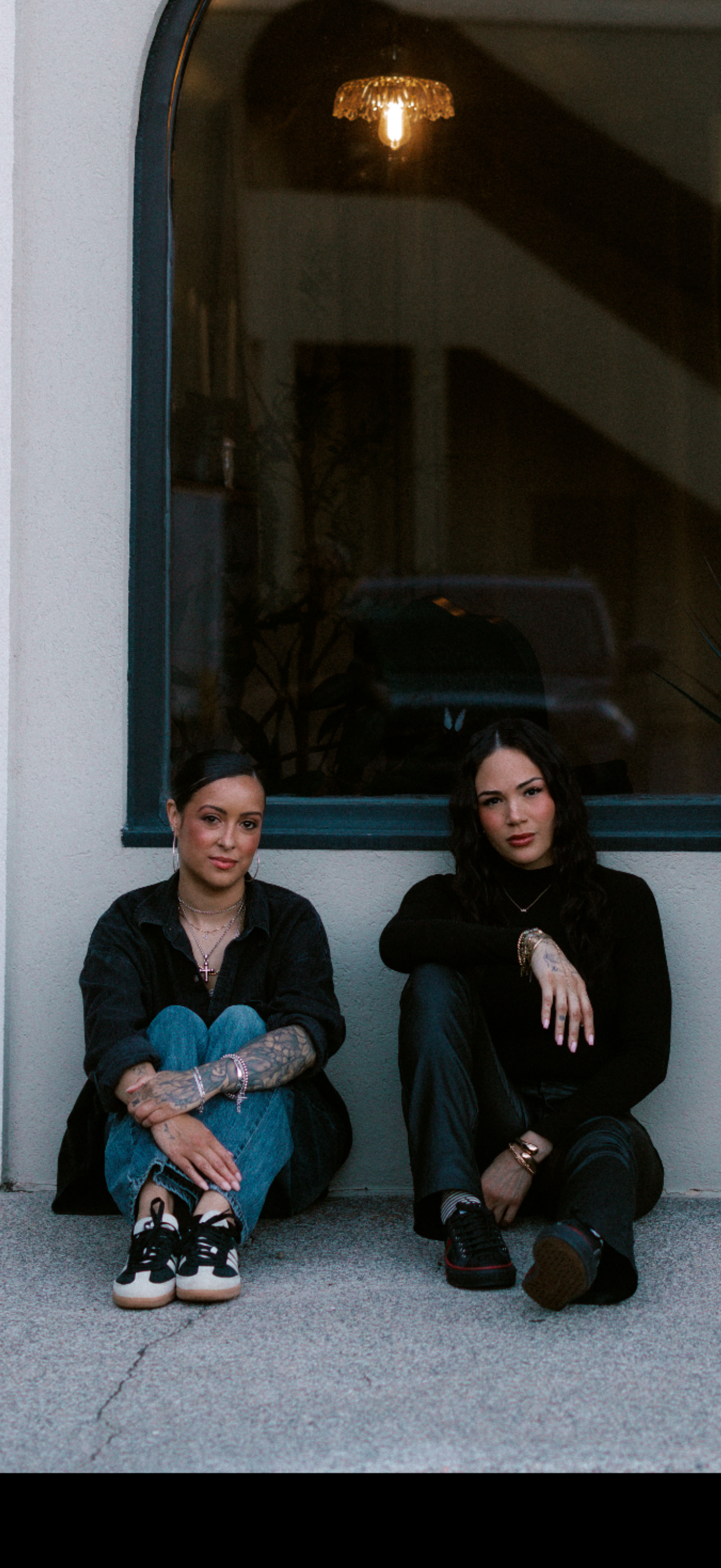 Valerie and Angelica outside Star & Saint